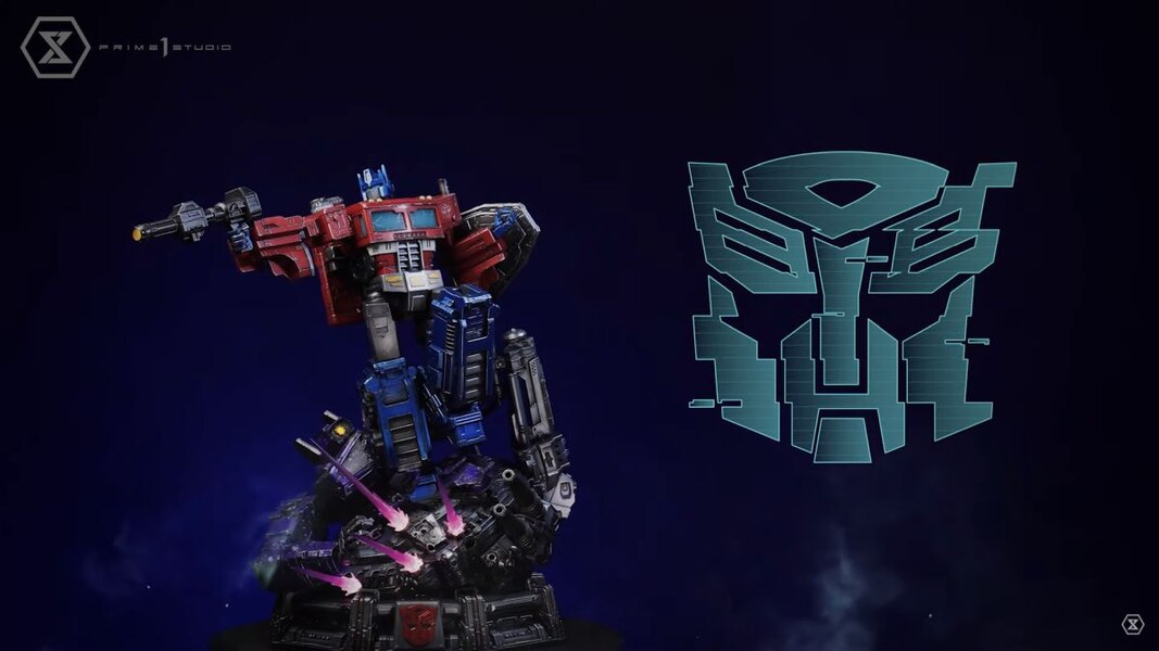 Prime 1 Studio War For Cybertron Optimus Prime And Megatron Statutes  (27 of 97)